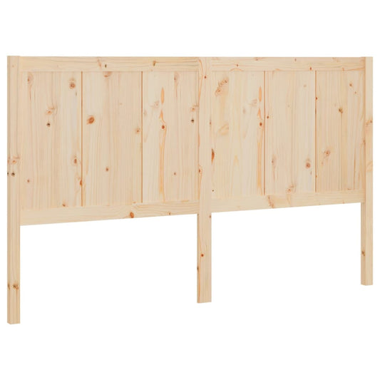 Bed Headboard 125.5x4x100 cm Solid Pine Wood Bed Headboard 125.5x4x100 cm Solid Pine Wood