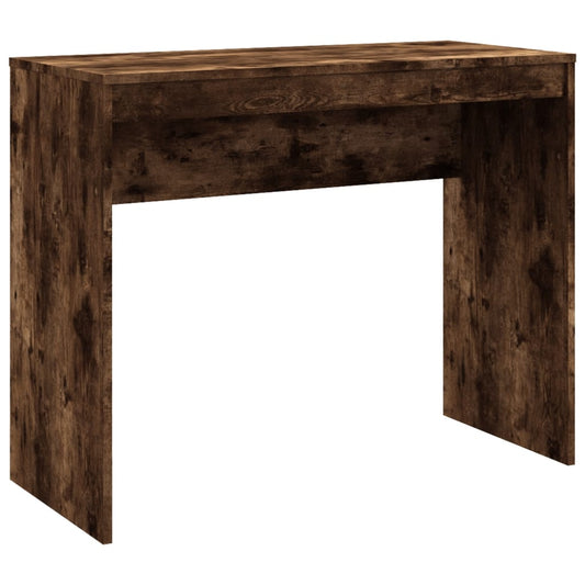 Desk Smoked Oak 90x40x72 cm Engineered Wood Desk Smoked Oak 90x40x72 cm Engineered Wood