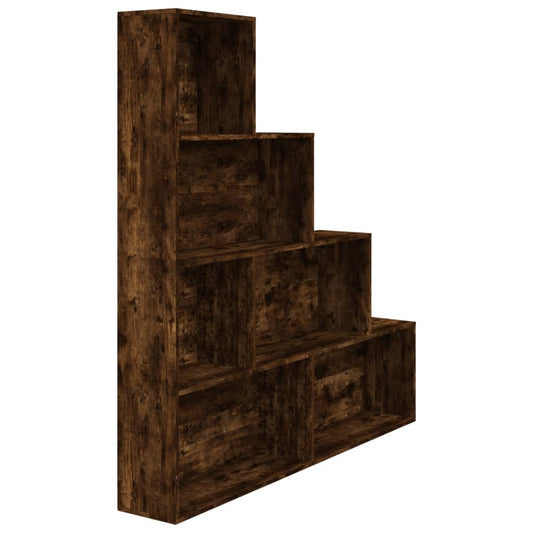 Book Cabinet Smoked Oak 155x24x160 cm Book Cabinet Smoked Oak 155x24x160 cm