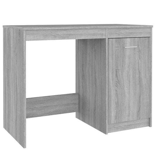 Desk Grey Sonoma 100x50x76 cm Engineered Wood Desk Grey Sonoma 100x50x76 cm Engineered Wood
