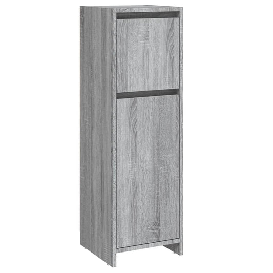 Bathroom Cabinet Grey Sonoma 30x30x95 cm Engineered Wood Bathroom Cabinet Grey Sonoma 30x30x95 cm Engineered Wood
