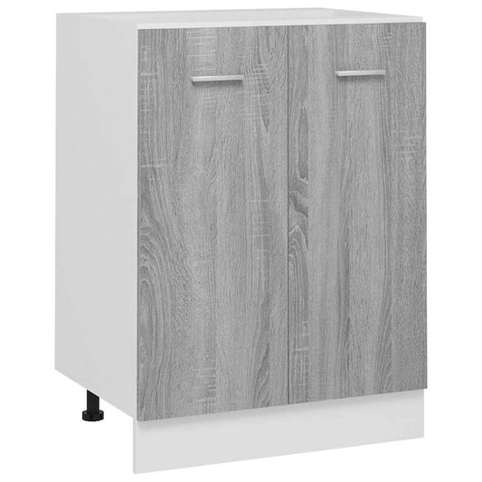 Bottom Cabinet "Lyon" Grey Sonoma 60x46x81,5 cm Engineered Wood Bottom Cabinet "Lyon" Grey Sonoma 60x46x81,5 cm Engineered Wood