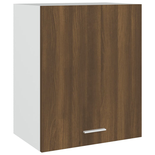 Hanging Cabinet Lyon Brown Oak 50x31x60 cm Engineered Wood Hanging Cabinet Lyon Brown Oak 50x31x60 cm Engineered Wood