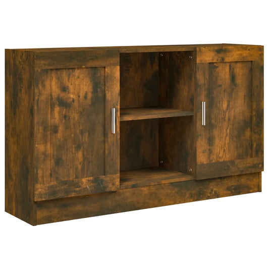 815624 vidaXL Sideboard Smoked Oak 120x30,5x70 cm Engineered Wood 815624 vidaXL Sideboard Smoked Oak 120x30,5x70 cm Engineered Wood