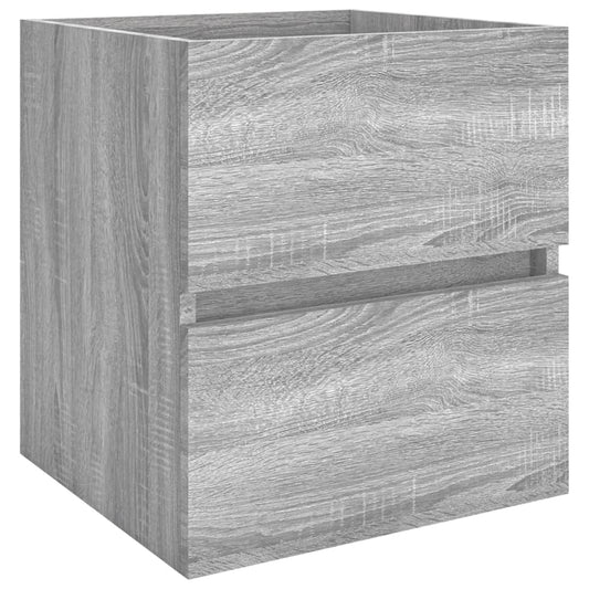 Sink Cabinet Grey Sonoma 41x38.5x45 cm Engineered Wood Sink Cabinet Grey Sonoma 41x38.5x45 cm Engineered Wood