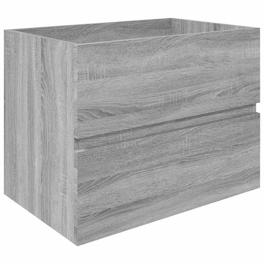 Sink Cabinet Grey Sonoma 60x38.5x45 cm Engineered Wood Sink Cabinet Grey Sonoma 60x38.5x45 cm Engineered Wood