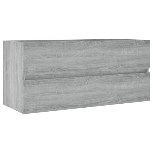 Sink Cabinet Grey Sonoma 100x38.5x45 cm Engineered Wood Sink Cabinet Grey Sonoma 100x38.5x45 cm Engineered Wood