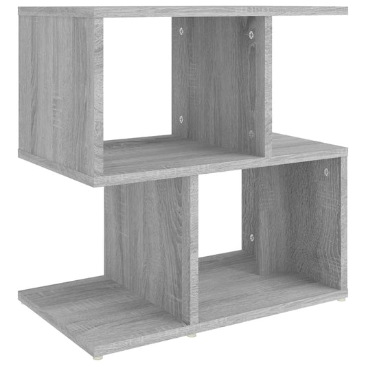 Bedside Cabinet Grey Sonoma 50x30x51.5 cm Engineered Wood Bedside Cabinet Grey Sonoma 50x30x51.5 cm Engineered Wood