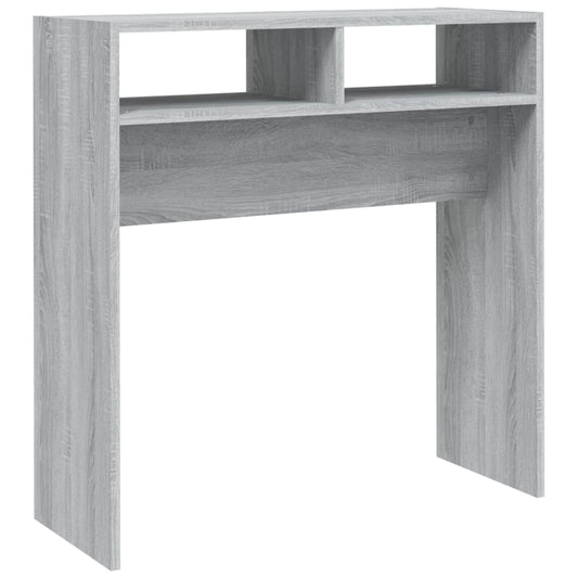 Console Table Grey Sonoma 78x30x80 cm Engineered Wood Console Table Grey Sonoma 78x30x80 cm Engineered Wood
