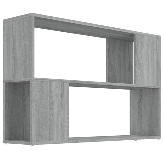 Book Cabinet Grey Sonoma 100x24x63 cm Engineered Wood Book Cabinet Grey Sonoma 100x24x63 cm Engineered Wood