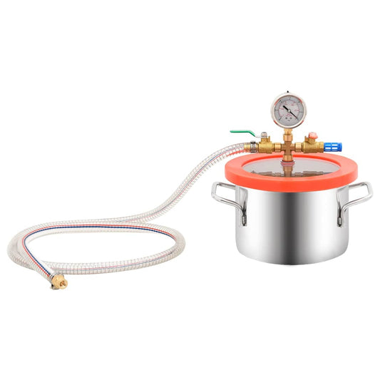 152091 vidaXL Vacuum Chamber Stainless Steel 3,7 L 152091 vidaXL Vacuum Chamber Stainless Steel 3,7 L