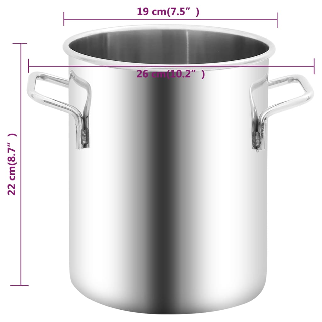 Vacuum Chamber Stainless Steel 5,5 L