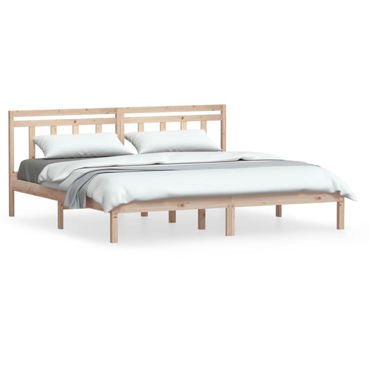 3100599 vidaXL Bed Frame without Mattress Solid Wood 160x200 cm (810027+814104) 3100599 vidaXL Bed Frame without Mattress Solid Wood 160x200 cm (810027+814104)