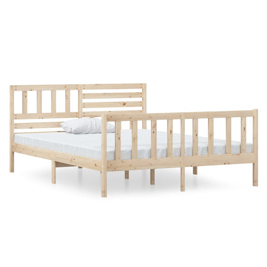Bed Frame without Mattress Small Double Solid Wood Bed Frame without Mattress Small Double Solid Wood