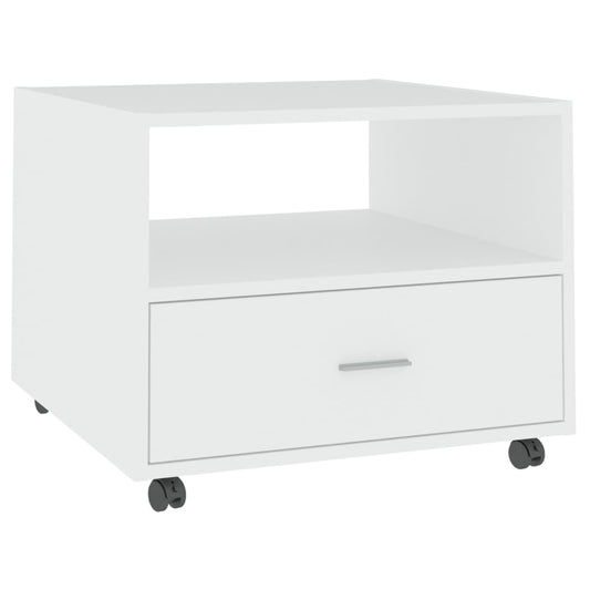 Coffee Table White 55x55x40 cm Engineered Wood Coffee Table White 55x55x40 cm Engineered Wood