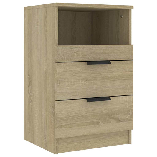 Bedside Cabinet Sonoma Oak Engineered Wood Bedside Cabinet Sonoma Oak Engineered Wood