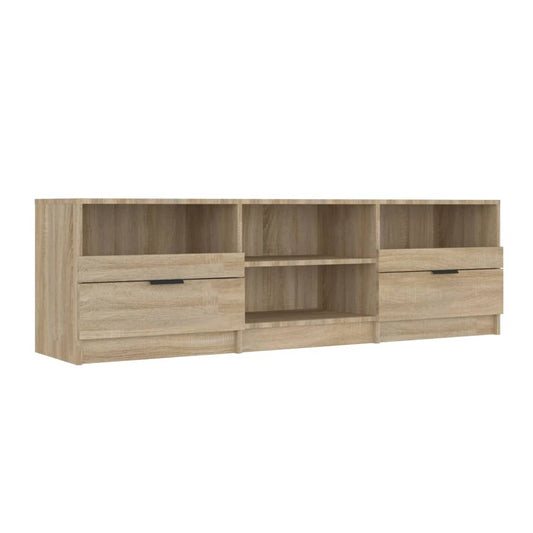 TV Cabinet Sonoma Oak 150x33,5x45 cm Engineered Wood TV Cabinet Sonoma Oak 150x33,5x45 cm Engineered Wood