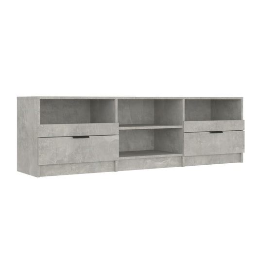 TV Cabinet | Concrete Grey | Engineered Wood | Medium | TV Stand TV Cabinet | Concrete Grey | Engineered Wood | Medium | TV Stand