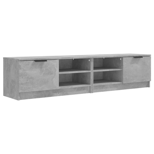 2 Piece TV Cabinet Set Concrete Grey 80x35x36,5 cm Engineered Wood 2 Piece TV Cabinet Set Concrete Grey 80x35x36,5 cm Engineered Wood