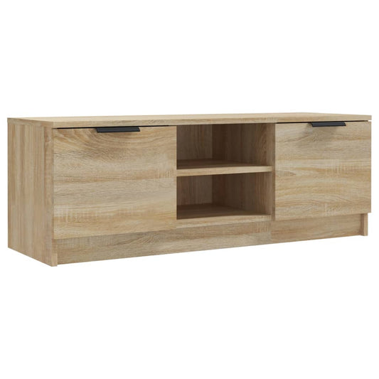 TV Cabinet Sonoma Oak 102x35x36.5 cm Engineered Wood TV Cabinet Sonoma Oak 102x35x36.5 cm Engineered Wood
