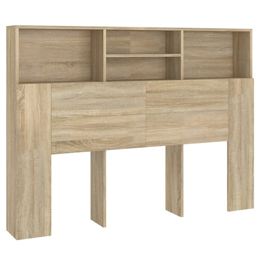 Headboard Cabinet Sonoma Oak 140x19x103,5 cm Headboard Cabinet Sonoma Oak 140x19x103,5 cm