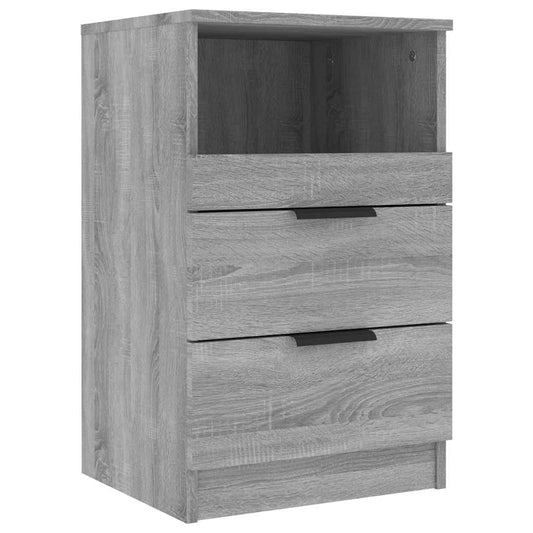 Bedside Cabinet Grey Sonoma Engineered Wood Bedside Cabinet Grey Sonoma Engineered Wood