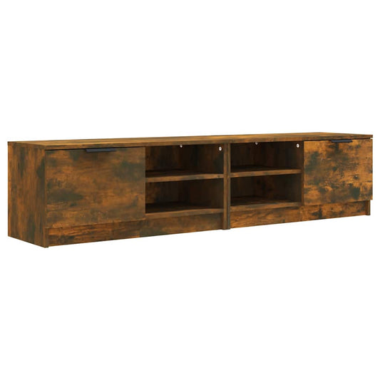 2 Piece TV Cabinet Set Smoked Oak 80x35x36,5 cm Engineered Wood 2 Piece TV Cabinet Set Smoked Oak 80x35x36,5 cm Engineered Wood