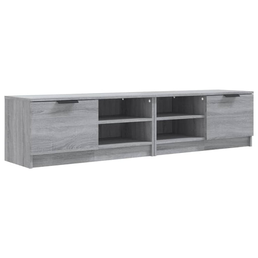 2 Piece TV Cabinet Set Grey Sonoma 80x35x36,5 cm Engineered Wood 2 Piece TV Cabinet Set Grey Sonoma 80x35x36,5 cm Engineered Wood