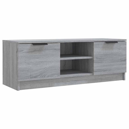 TV Cabinet Grey Sonoma 102x35x36.5 cm Engineered Wood TV Cabinet Grey Sonoma 102x35x36.5 cm Engineered Wood