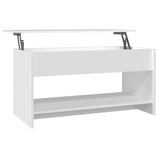 809647 vidaXL Coffee Table White 102x50x52,5 cm Engineered Wood 809647 vidaXL Coffee Table White 102x50x52,5 cm Engineered Wood