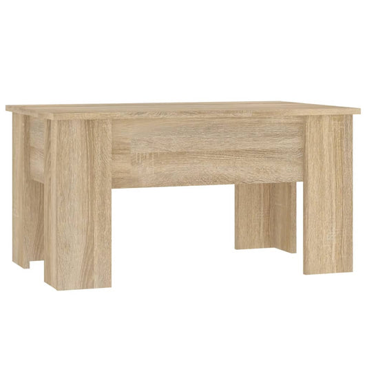 Coffee Table Sonoma Oak 79x49x41 cm Engineered Wood Coffee Table Sonoma Oak 79x49x41 cm Engineered Wood
