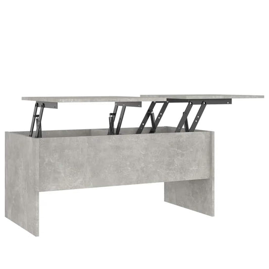 Coffee Table Concrete Grey 102x50.5x46.5 cm Engineered Wood Coffee Table Concrete Grey 102x50.5x46.5 cm Engineered Wood