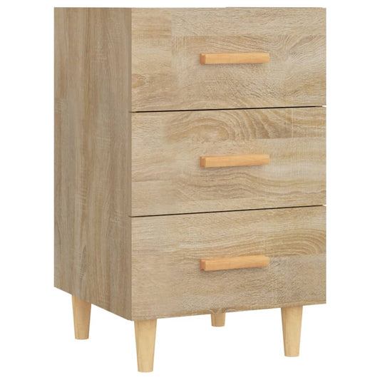Bedside Cabinet Sonoma Oak 40x40x66 cm Engineered Wood Bedside Cabinet Sonoma Oak 40x40x66 cm Engineered Wood