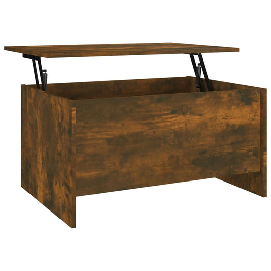 Coffee Table Smoked Oak 80x55.5x41.5 cm Engineered Wood Coffee Table Smoked Oak 80x55.5x41.5 cm Engineered Wood