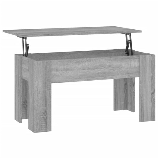 Coffee Table Grey Sonoma 101x49x52 cm Engineered Wood Coffee Table Grey Sonoma 101x49x52 cm Engineered Wood