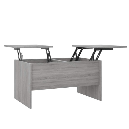 Coffee Table Grey Sonoma 80x50x42.5 cm Engineered Wood Coffee Table Grey Sonoma 80x50x42.5 cm Engineered Wood