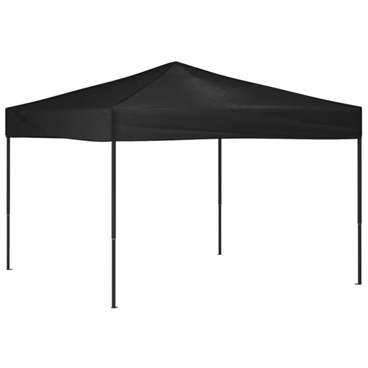 Folding Party Tent Black 3x3 m Folding Party Tent Black 3x3 m