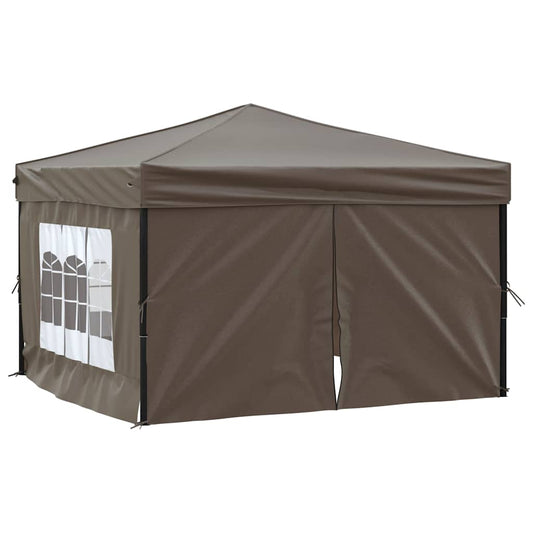 Party Tent | Taupe | 210D oxford fabric with silver coating | 3x3 metres Party Tent | Taupe | 210D oxford fabric with silver coating | 3x3 metres