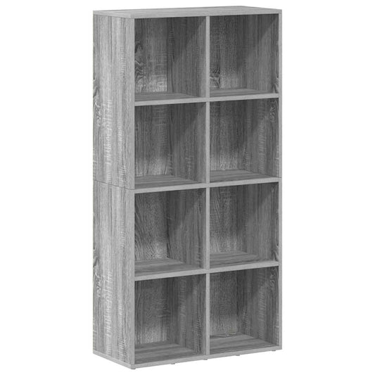 Book Cabinet/Sideboard Grey Sonoma 66x30x130 cm Engineered Wood Book Cabinet/Sideboard Grey Sonoma 66x30x130 cm Engineered Wood