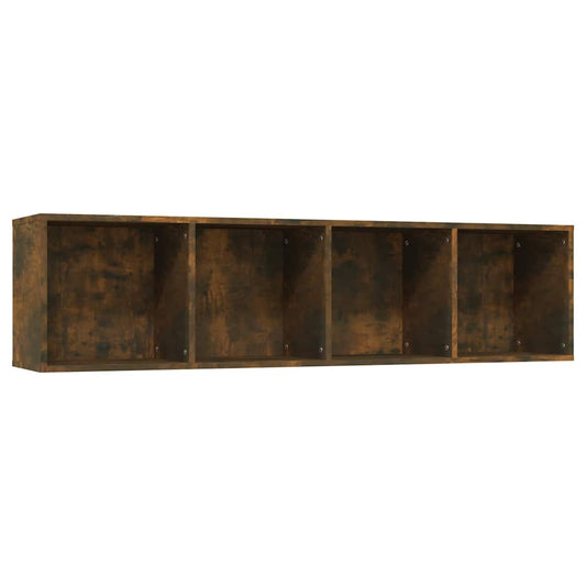 Book Cabinet/TV Cabinet Smoked Oak 143x30x36cm Engineered Wood Book Cabinet/TV Cabinet Smoked Oak 143x30x36cm Engineered Wood