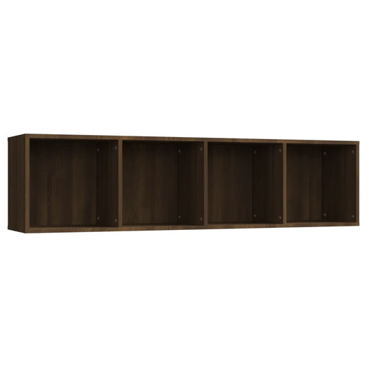 Book Cabinet/TV Cabinet Brown Oak 143x30x36cm Engineered Wood Book Cabinet/TV Cabinet Brown Oak 143x30x36cm Engineered Wood
