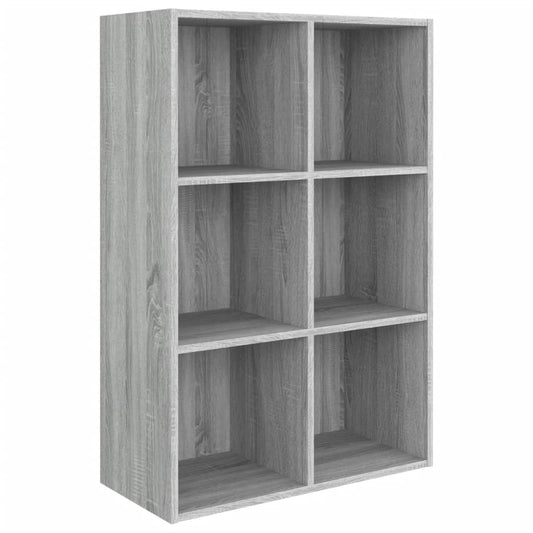 Book Cabinet/Sideboard Grey Sonoma 66x30x98 cm Engineered Wood Book Cabinet/Sideboard Grey Sonoma 66x30x98 cm Engineered Wood