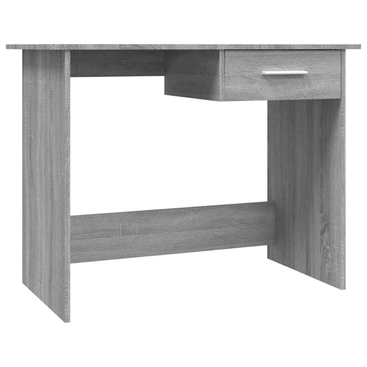 Desk Grey Sonoma 100x50x76 cm Engineered Wood Desk Grey Sonoma 100x50x76 cm Engineered Wood