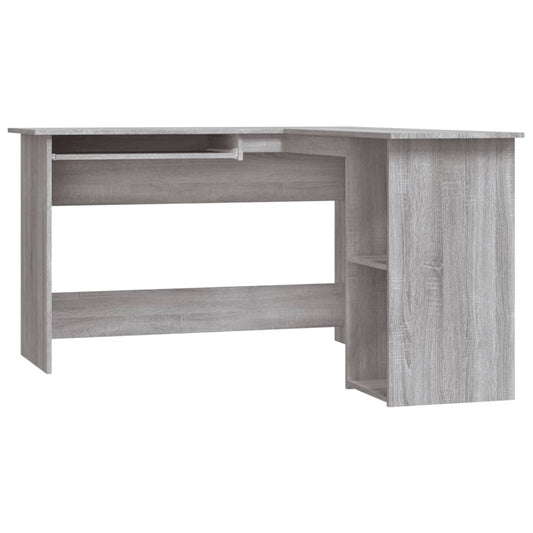 Corner Desk Grey Sonoma 120x140x75 cm Engineered Wood Corner Desk Grey Sonoma 120x140x75 cm Engineered Wood