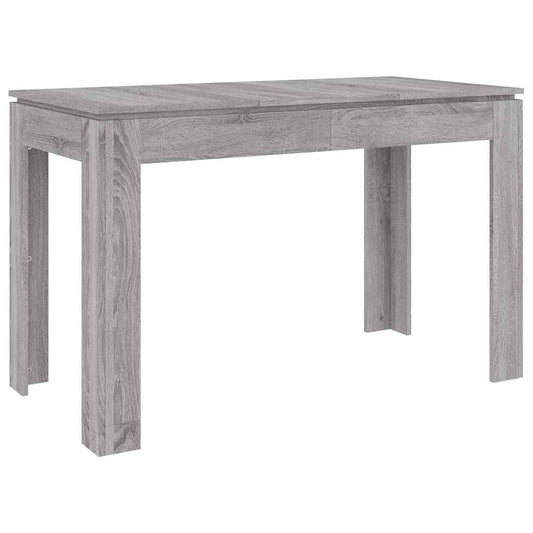 Dining Table Grey Sonoma 120x60x76 cm Engineered Wood Dining Table Grey Sonoma 120x60x76 cm Engineered Wood