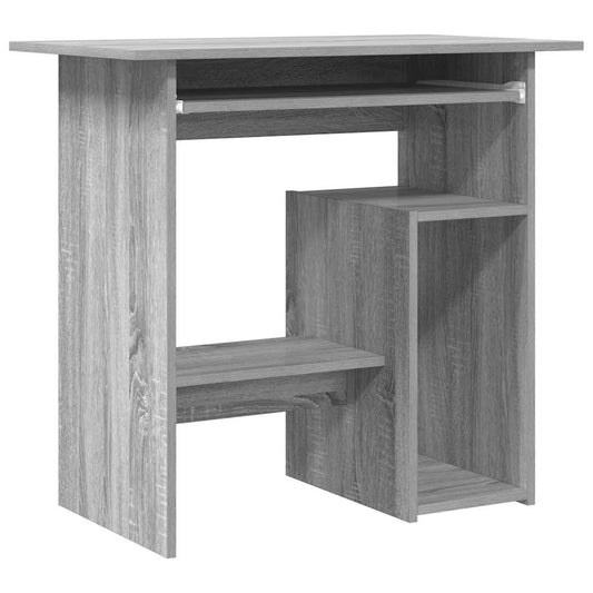 Desk Grey Sonoma 80x45x74 cm Engineered Wood Desk Grey Sonoma 80x45x74 cm Engineered Wood