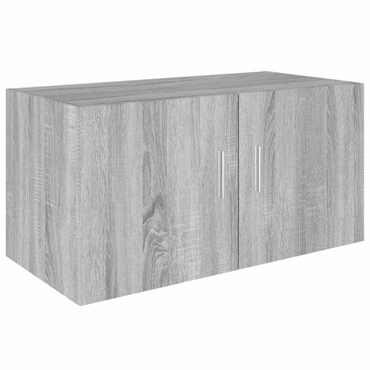 Wall Mounted Cabinet Grey Sonoma 80x39x40 cm Engineered Wood Wall Mounted Cabinet Grey Sonoma 80x39x40 cm Engineered Wood