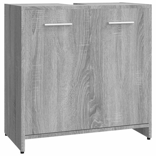 Bathroom Cabinet Grey Sonoma 60x33x60 cm Engineered Wood Bathroom Cabinet Grey Sonoma 60x33x60 cm Engineered Wood