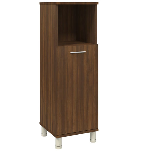 Bathroom Cabinet Brown Oak 30x30x95 cm Engineered Wood Bathroom Cabinet Brown Oak 30x30x95 cm Engineered Wood