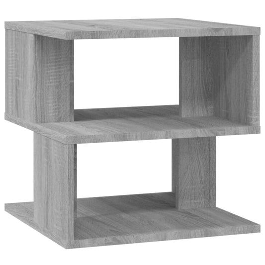 Side Table Grey Sonoma 40x40x40 cm Engineered Wood Side Table Grey Sonoma 40x40x40 cm Engineered Wood